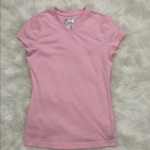Champion Pink V-Neck Tee XS - Picture 1 of 4